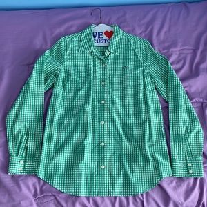 Vineyard Vines Green Womens Button Down